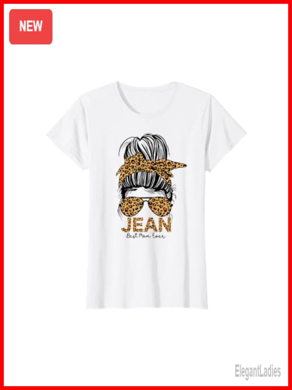 Best Mom Ever Mother's Day T-Shirt Classic Fit Cotton Polyester